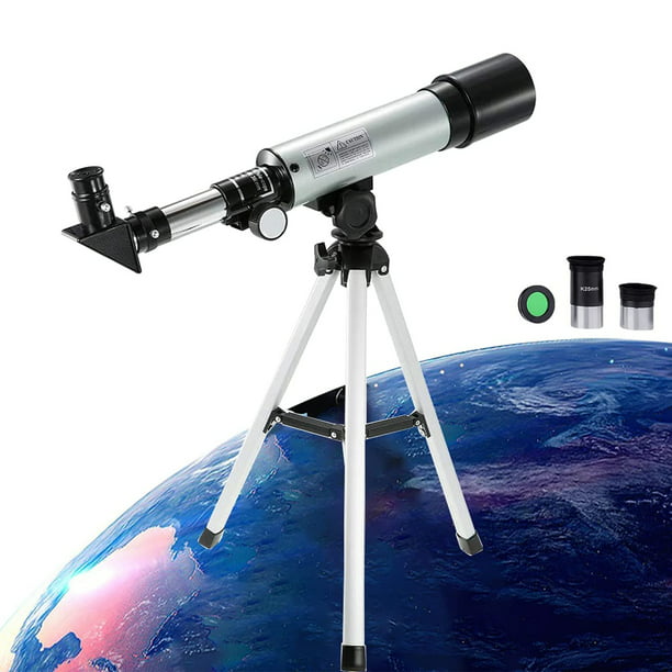 Travel Scope Outdoor Binoculars for Adults kids HD Professional HD Professional Refractor Telescope with Tripod & Finder Scope 50 Best Gift Choice Portable Telescope for Kids & Astronomy Beginners 